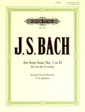 Bach | Air from Suite No. 3 in D Major, ‘Air on the G String’ (Piano)