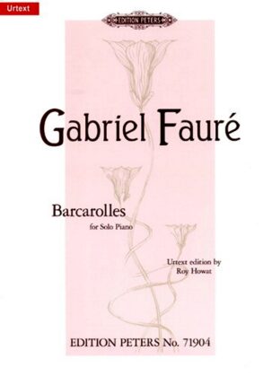 Faure, Gabriel | Barcarolle for Solo Piano | Urtext Edition