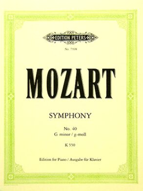 Mozart | Symphony No. 40 in G minor, K.550 (Piano)