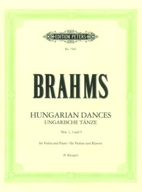 Brahms | Hungarian Dances Nos. 1, 3 & 5 (Violin & Piano)