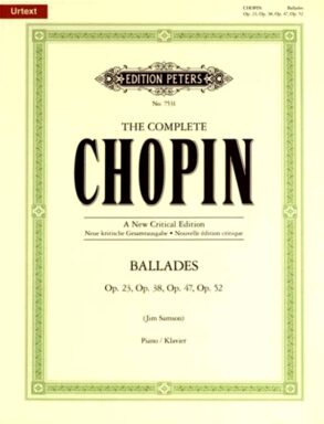 Chopin | Ballades, Opp. 23, 38, 47 & 52 (Piano)