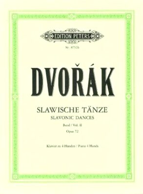 Dvorak | Slavonic Dances 2, Op. 72 (Piano Duet)