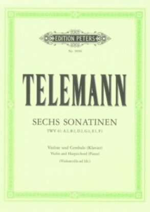 Georg Philipp Telemann 6 Sonatinas | Violin and Piano