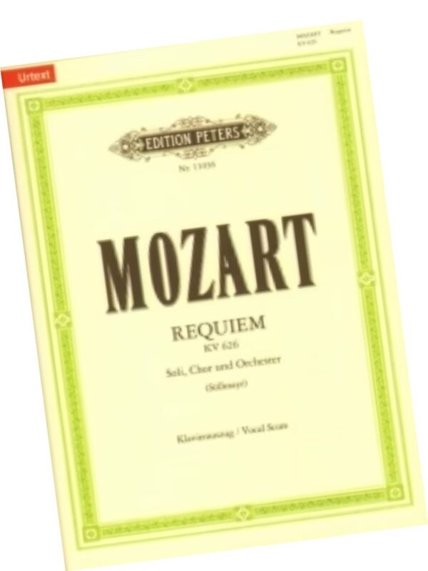 Sticky Notes- Mozart, Peters Edition 50 sheet sticky notes Pad