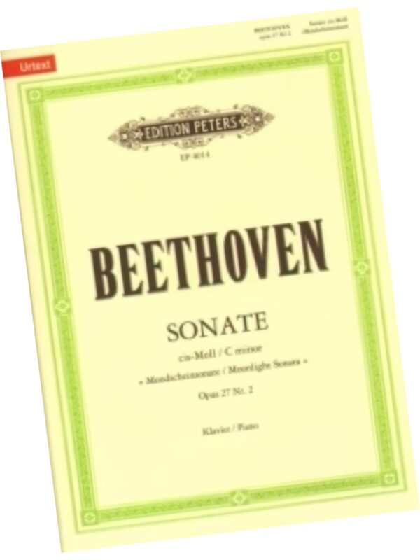 Sticky Notes- Beethoven, Peters Edition 50 sheet sticky notes Pad