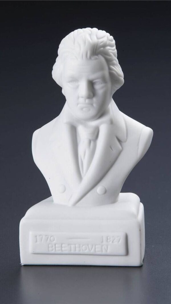 Beethoven | Fine Porcelain Bust | 13cm