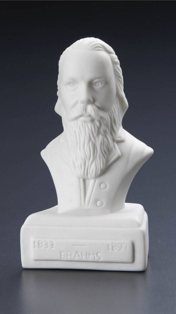 Brahms | Porcelain Bust | 13cm