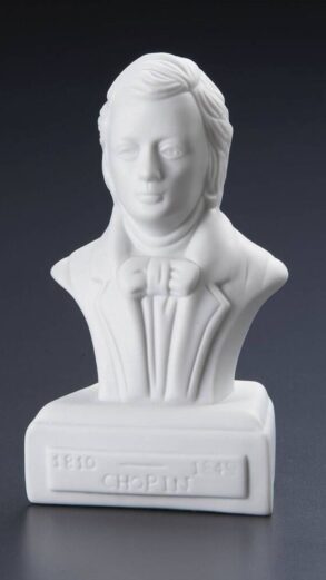 Chopin | Porcelain Bust | 13cm