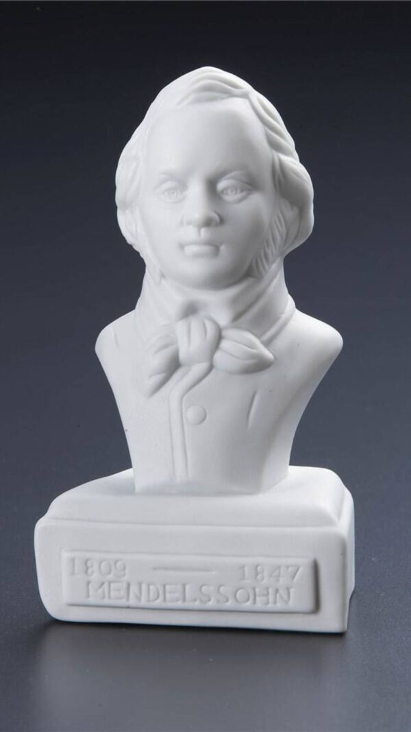 Mendelssohn | Porcelain Bust | 13cm