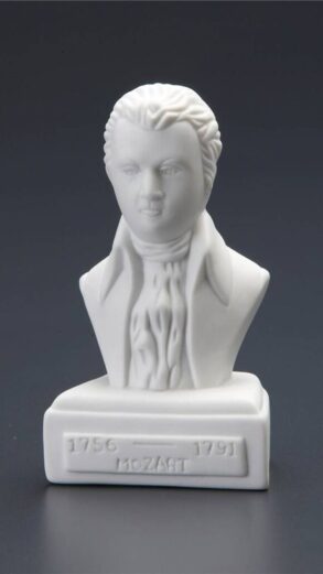 Mozart | Porcelain Bust | 13cm