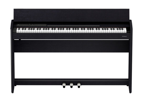 Roland F-701 Digital Piano | Cont Black | with Stool and Headphones