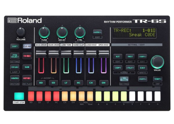 Roland TR-6S | Compact rhythm Performer Drum Machine