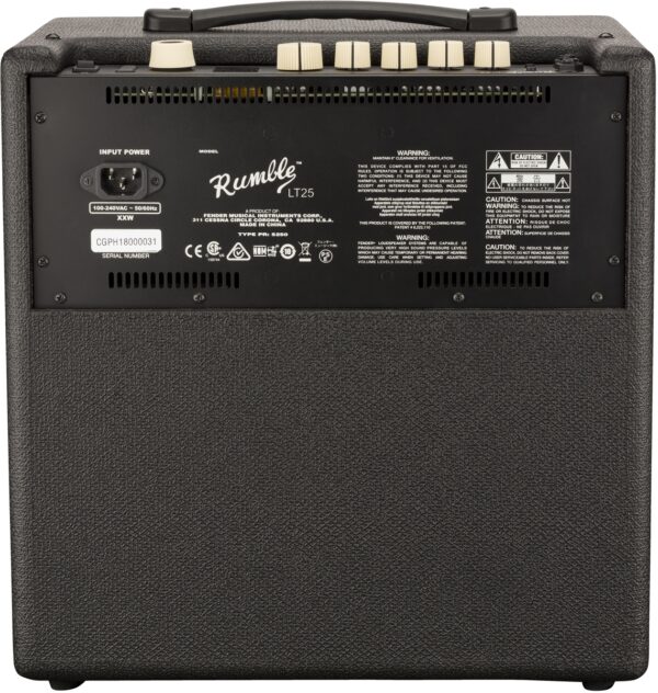 Fender Rumble LT 25W Bass Amp with FX and USB