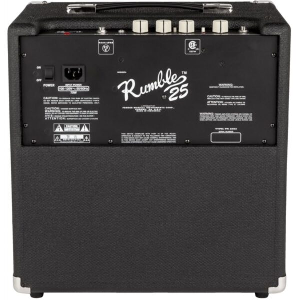 Fender Rumble 25 Watt Bass Combo Amplifier | 8″ Special Speaker