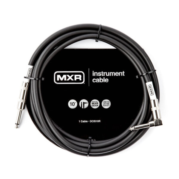 MXR Standard Instrument Cable 10ft Right Angle