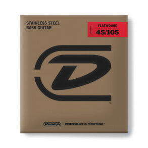 Dunlop DBSF Flatwound Bass String Set 45-105