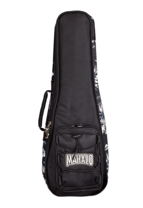 Mahalo Padded Concert Ukelele Gigbag | Black