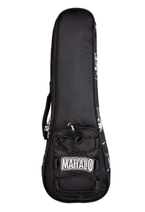 Mahalo Padded Soprano Ukelele Gigbag | Black