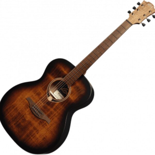 Lag T70A-B&B  | Tramontane Auditorium Guitar | Black & Brown