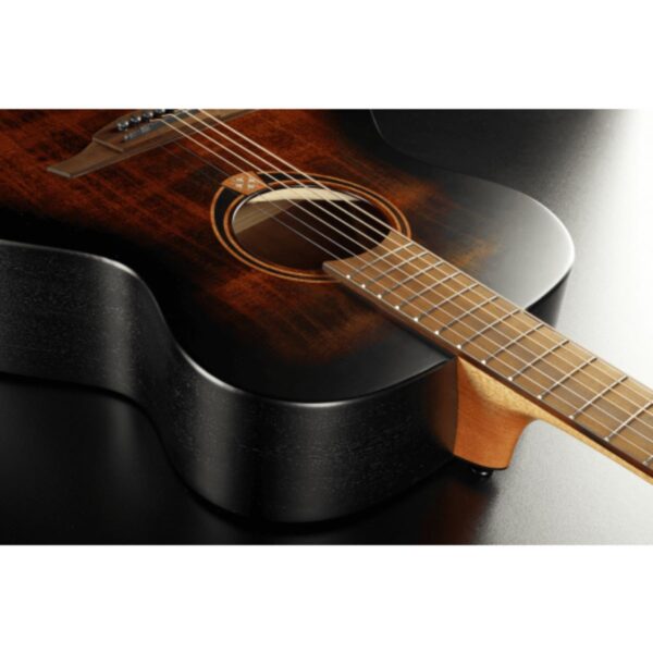 Lag T70A-B&B  | Tramontane Auditorium Guitar | Black & Brown