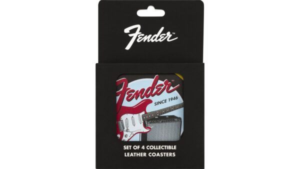 Fender 1946 Guitars & Amps Coaster Set