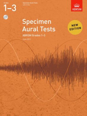 ABRSM Specimen Aural Tests, Book & CDs | Grades 1-3