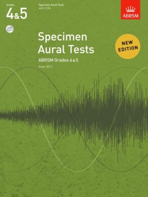 ABRSM Specimen Aural Tests, Book & CDs | Grades 4-5