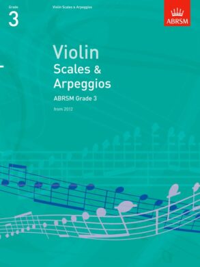 ABRSM Scales & Arpeggios for Violin 2012-2015 | Grade 3