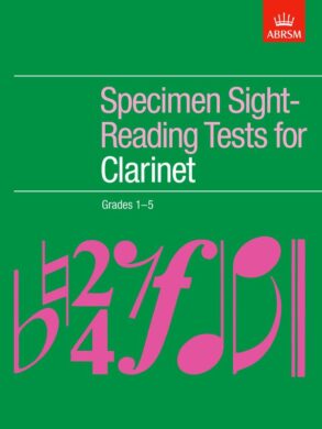 ABRSM Specimen Sight-Reading Tests for Clarinet | Grades 1-5