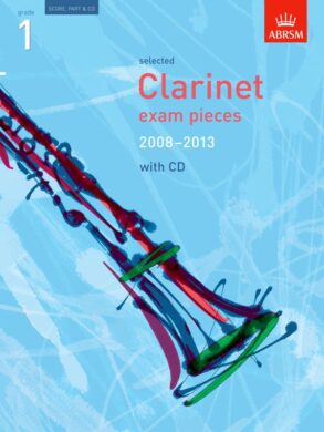 ABRSM Clarinet Exam Pieces 2008-2013, Book & CD | Grade 1