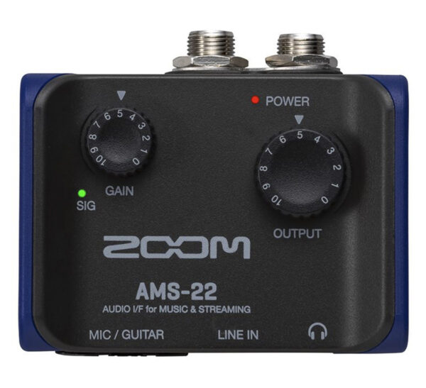 Zoom AMS-22 Audio Interface and Streamer