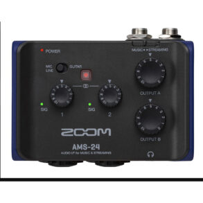 Zoom AMS-24 Audio Interface And Streamer