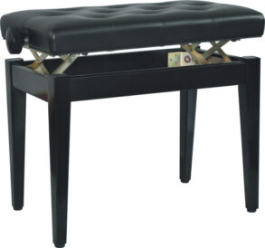 Apextone AP-5102BK Adjustable Piano Stool  | Black