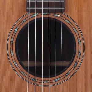 Bromo BAR6E | Rocky Series | Parlor Acoustic-Electric Guitar | all Solid | Carry Bag