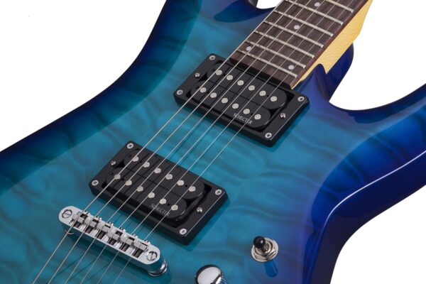 Schecter C-6 Plus | Ocean Blue Burst