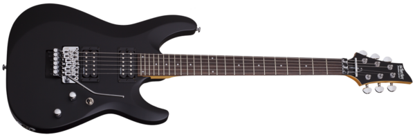 Schecter C-6 Floyd Rose Deluxe | Satin Black