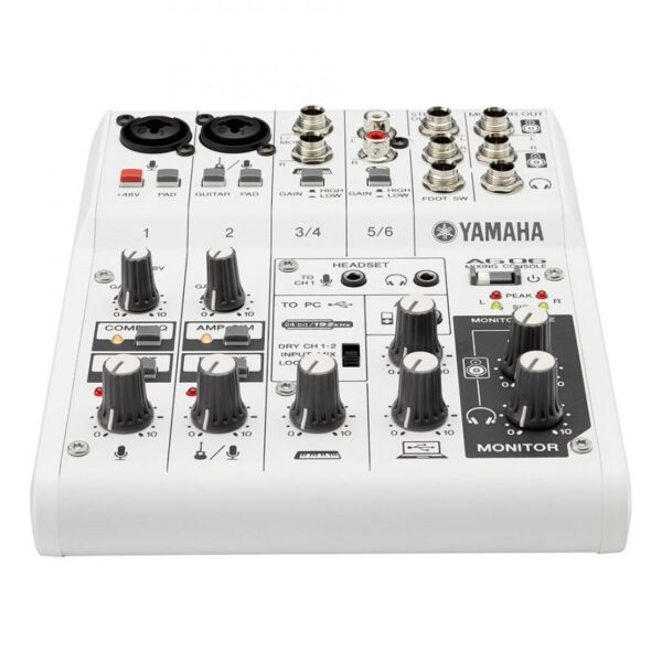 Yamaha AG06 | Multi-Purpose Mixer For Gamers, Vloggers and Music Prod