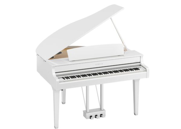 Yamaha CL795GPWH Premium Digital Grand Piano | Polished White