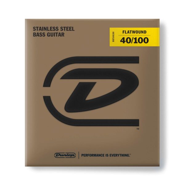 Dunlop DBSF Flatwound Bass String Set 40-100