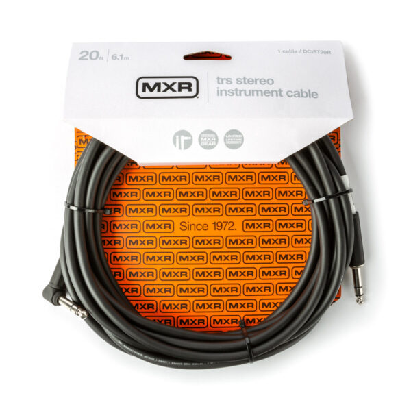 MXR DCISTR 20FT Stereo TRS Cable