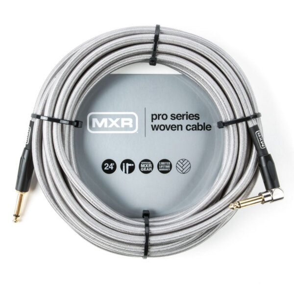 MXR 24ft  Pro Series Woven Instrument cable  |Right -straight