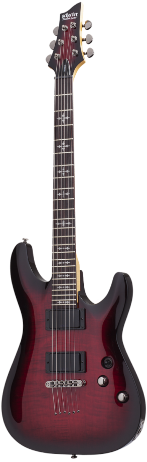 Schecter Demon 6 | Crimson Red Burst