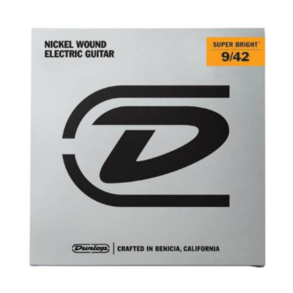 Dunlop Super Bright | Elect Gtr  string set | 6 stg 09-42