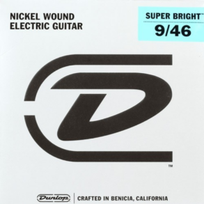 Dunlop Super Bright | Elect Guitar string set | 6 stg 09-46