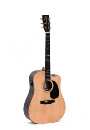 Sigma DTCE | Dreadnought Acoustic Guitar | Pickup/Tuner , Spruce/ Mah