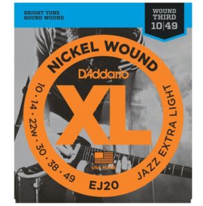 Daddario EJ20 Electric Guitar Strings 10-49