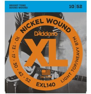 Daddario EXL140 Electric Guitar Strings 10-52