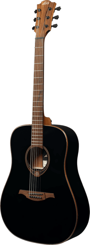 Lag T118D | Tramontane Dreadnought Guitar | Black