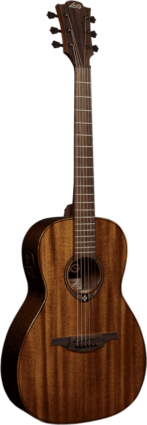 Lag T98PE |Parlour Acoustic Guitar with Pickup | All Khaya