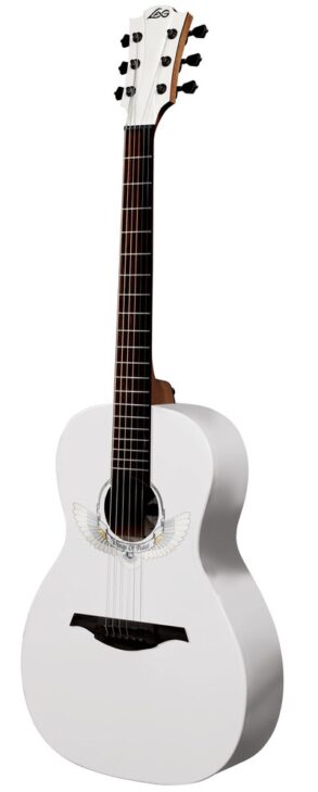 Lag Wings | Limited Edition “Wings of Peace” |Parlor Guitar | Pickup